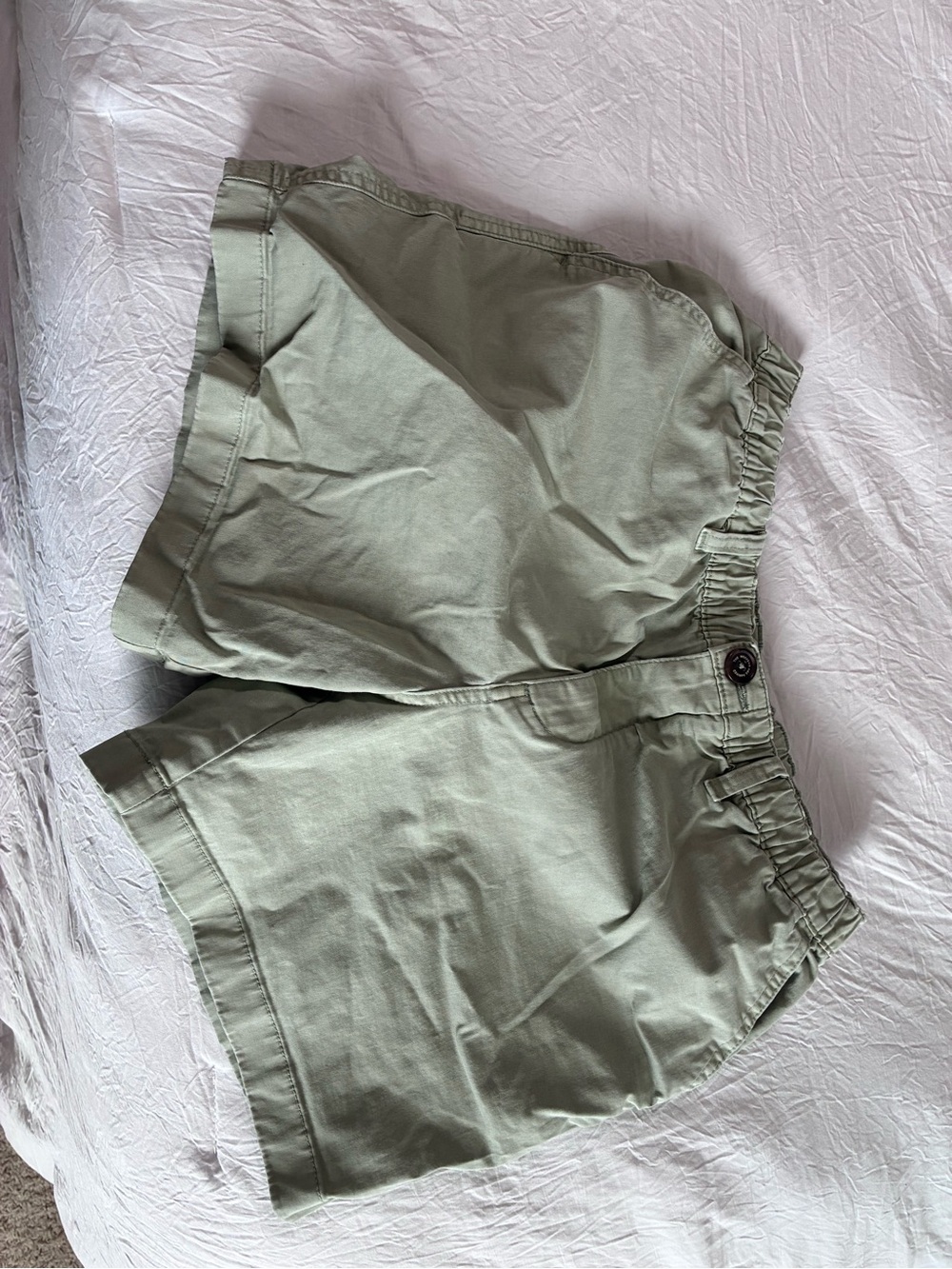 chubbies Light Sage Men's Elastic-Waist Shorts